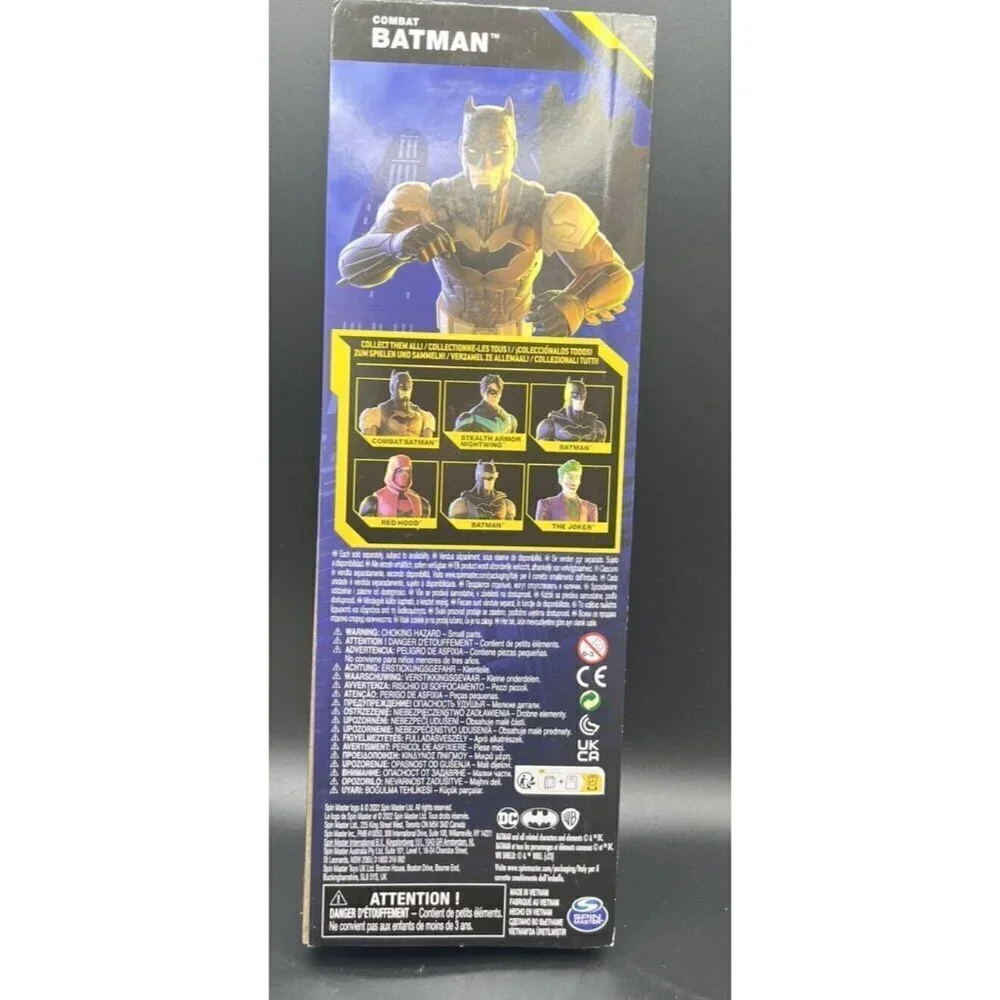 DC Comics 12 Inch Combat Batman 1st Edition Collectible Action Figure New